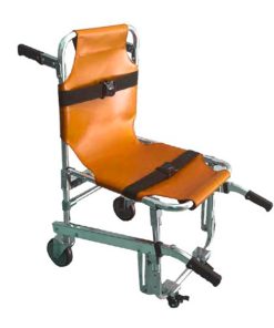 Silla plegable evacuación escalera para ambulancia - aluminio / lona