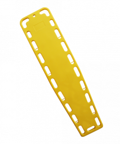 Tabla espinal plástica adulto - correas de sujeción - terrestre / acuática