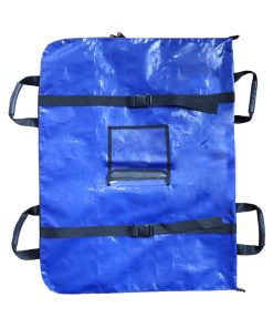Bolsa mortuoria - 4 asas PVC - cierre impermeable en U