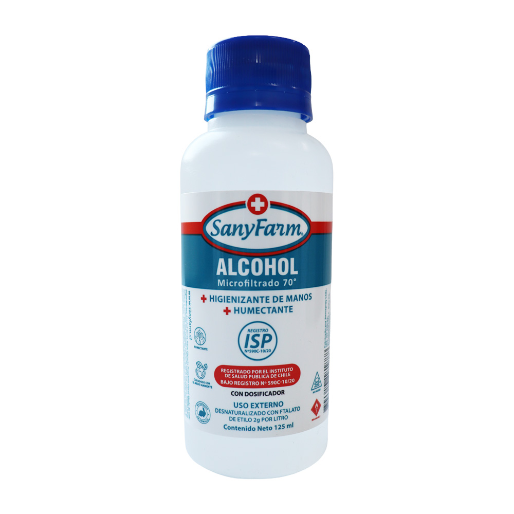 Alcohol 70° - 125 ml