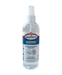 Alcohol desnaturalizado 140cc 70° SANY FARM Spry