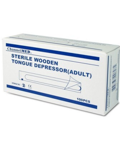 Baja Lengua estéril caja 100 unidades - ChannelMED