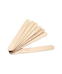 Alternative view of Baja Lengua estéril caja 100 unidades - Cranberry