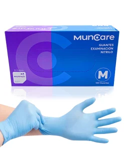 Guantes Nitrilo - color azul - Muncare