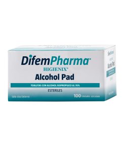 HIGIENIX ALCOHOL PAD 100 unidades