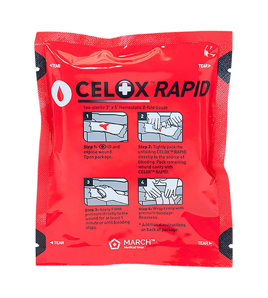 CELOX Gauze - Hemostatic Z - Imagen 3