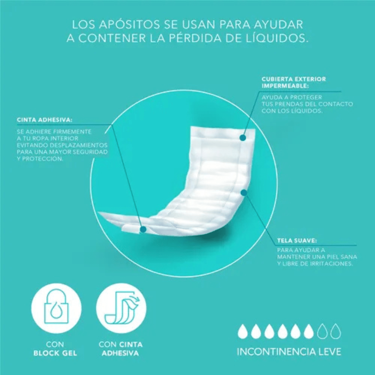 Aposito desechable multiuso y post parto - PLENITUD - Imagen 2