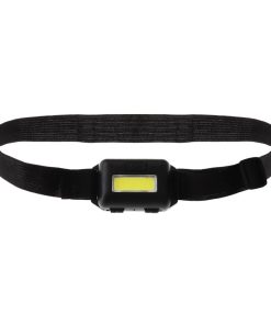 Linterna frontal negra 100 lumenes