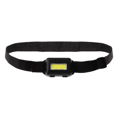 Linterna frontal negra 100 lumenes